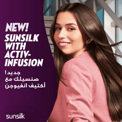 Sunsilk Shampoo Black Shine With Protein and Vit E, 350ml