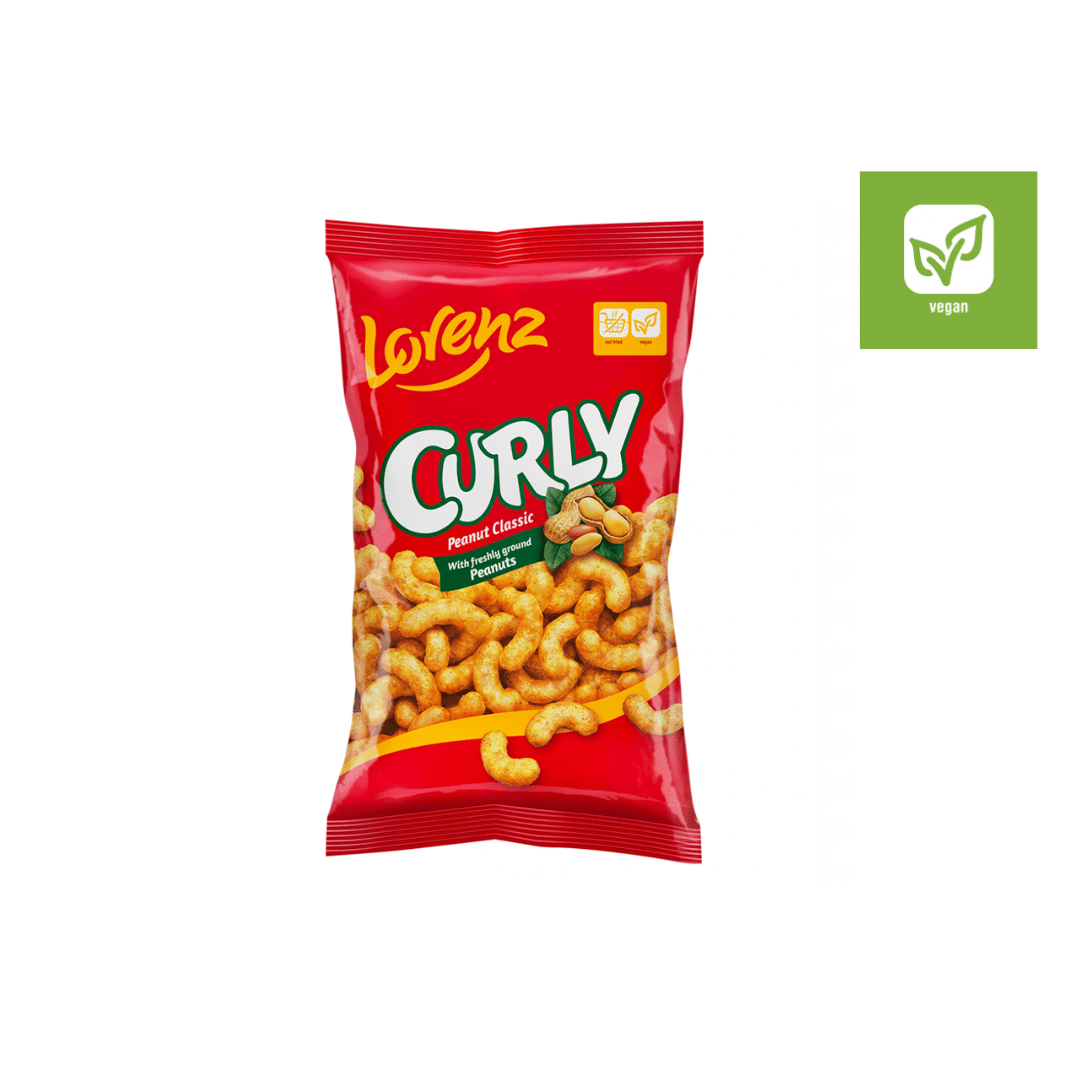 Lorenz Curly Peanut Classic 60g