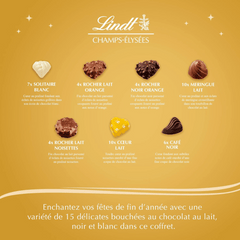 Lindt Champs-Elysées Pralinés Gold, Gift Box 468g