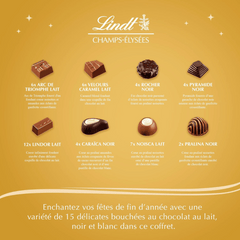 Lindt Champs-Elysées Pralinés Gold, Gift Box 468g