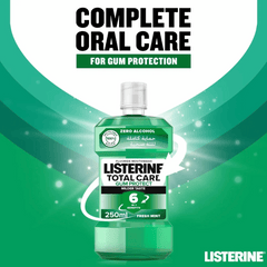 Listerine Mouthwash Teeth & Gum Defence, Milder Taste, 250ml