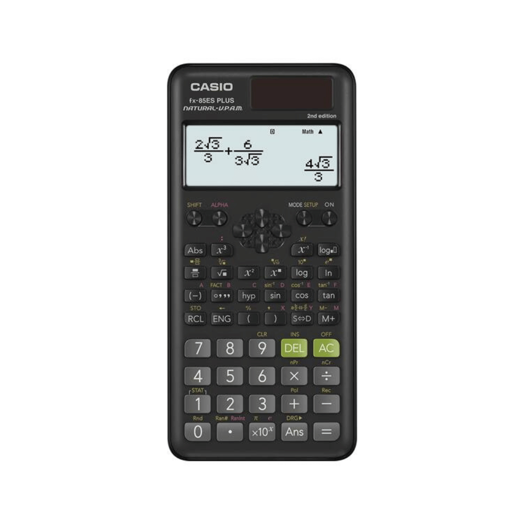 Casio Standard Scientific Calculators fx-85ES PLUS-2