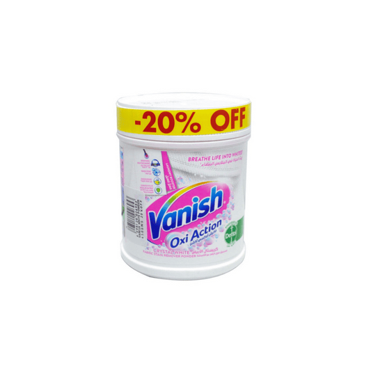 Vanish Stain Remover Oxi Action White 450g, 20% OFF