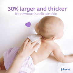 Johnson's Baby Wipes Ultimate Clean 48s, Pack of 3+1 Free