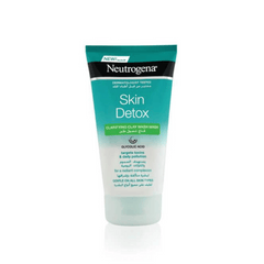 Neutrogena Skin Detox Clarifying Clay Wash Mask, 150ml & Cooling Scrub Free