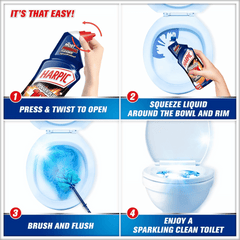 Harpic Original Power Plus Toilet Cleaner, 750ml x2, -30% OFF