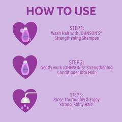 Johnson's Baby Conditioner Strengthening Drops 500ml