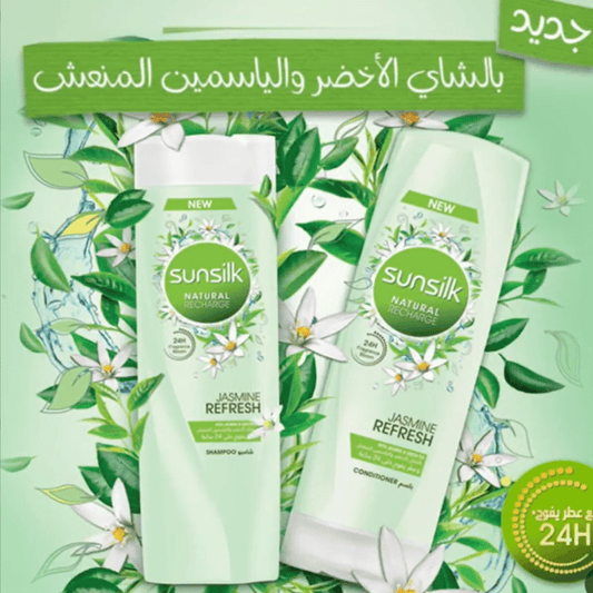 Sunsilk Natural Shampoo Jasmine Refresh 350ml