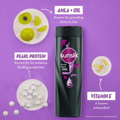 Sunsilk Shampoo Black Shine 600ml