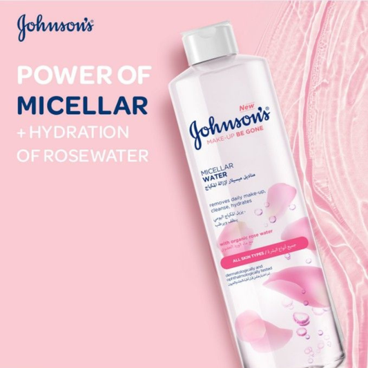 Johnson's Fresh Hydration Micellar Rose Water Infused, 400ml