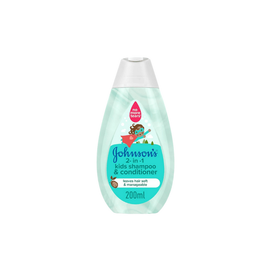 Johnson Baby Shampoo & Conditioner 2-In-1, 200ml