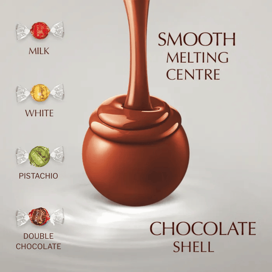Lindt Silver Lindor Mix Truffles Box, 200g