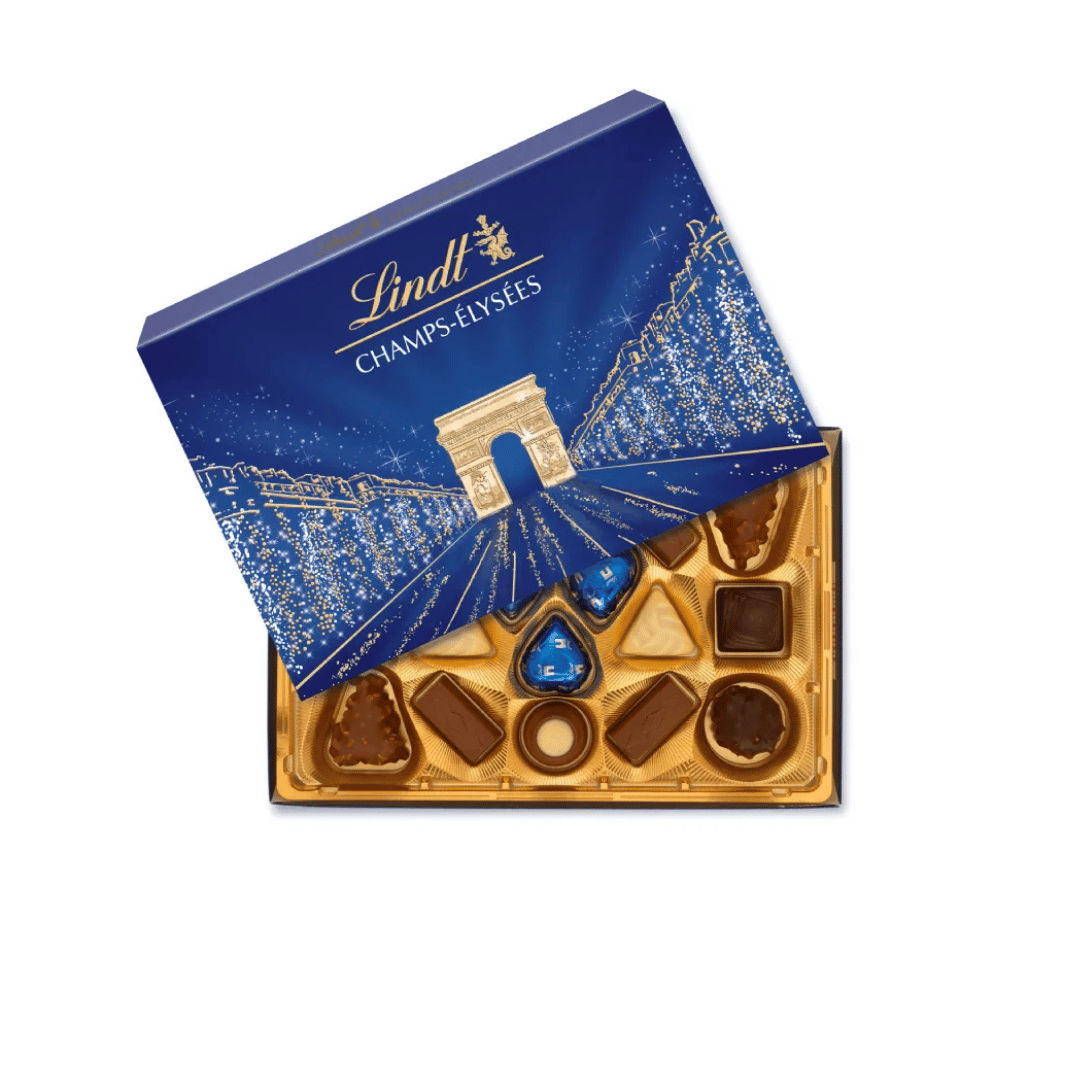 Lindt Champs-Elysées Assorted Pralines, Gift Box 182g