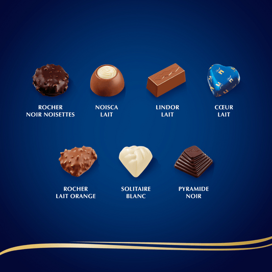 Lindt Champs-Elysées Assorted Pralines, Gift Box 182g