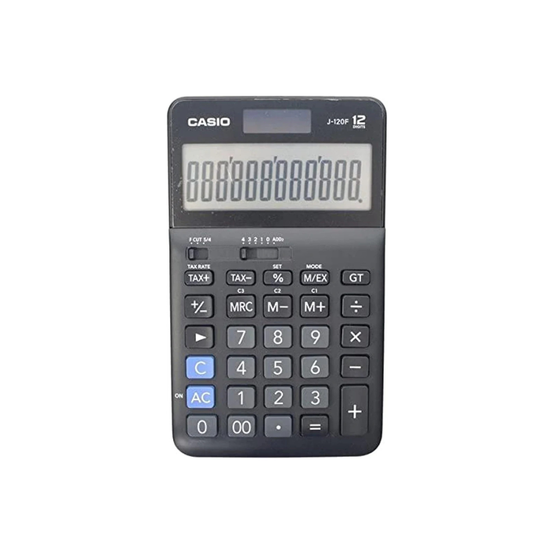 Casio Desk Calculator J-120F-W-DP