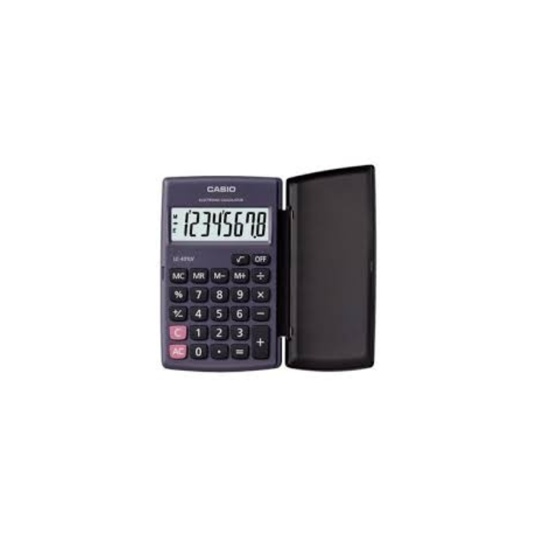 Casio Portable Calculator LC-401LV-WE-W-DP