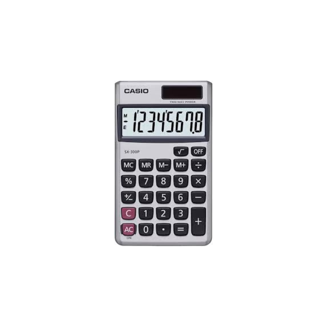 Casio Desk Calculator SX-300P-W-DP