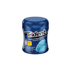 Trident Air Rush Menthol Sugar Free Gum bottle, 60pcs, 84g