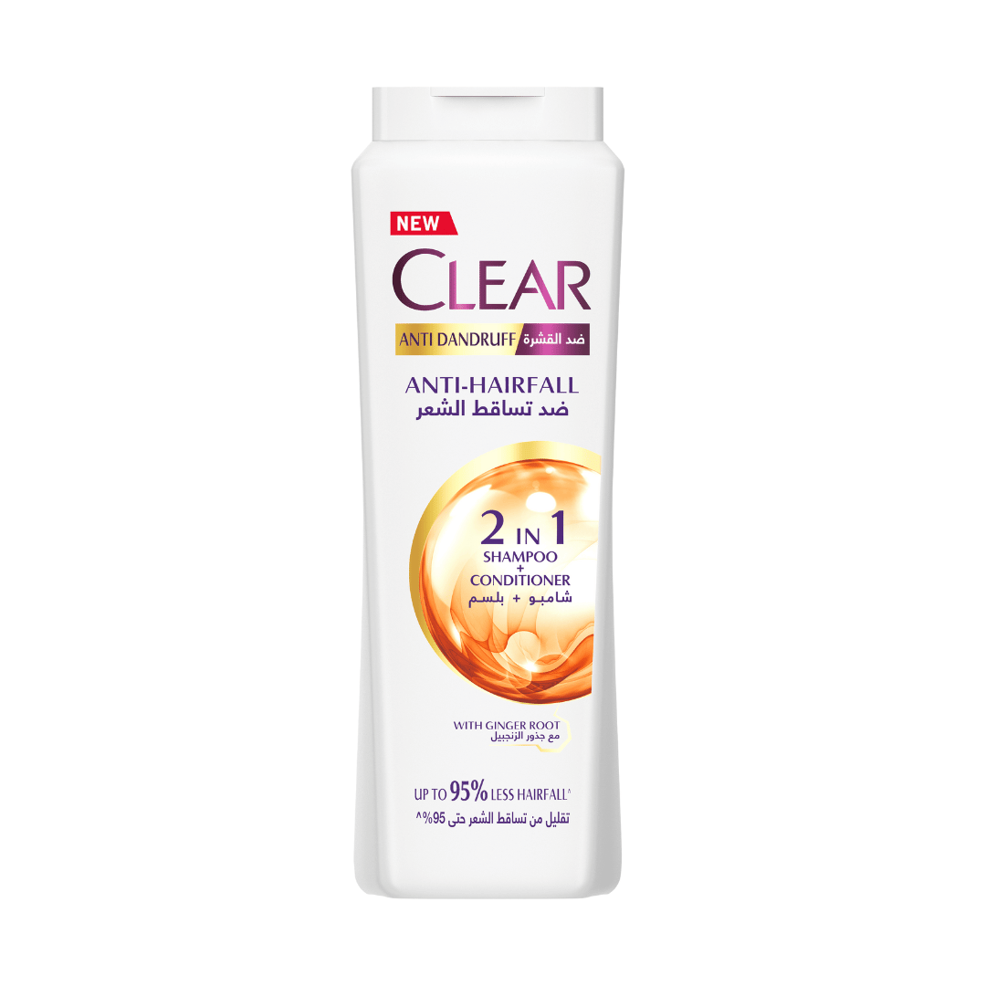 Clear Anti-Dandruff 2in1 Shampoo Anti Hair Fall 600ml