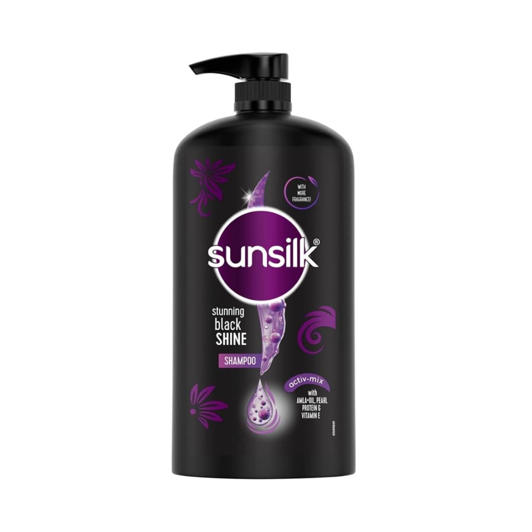Sunsilk Shampoo Black Shine, 1L