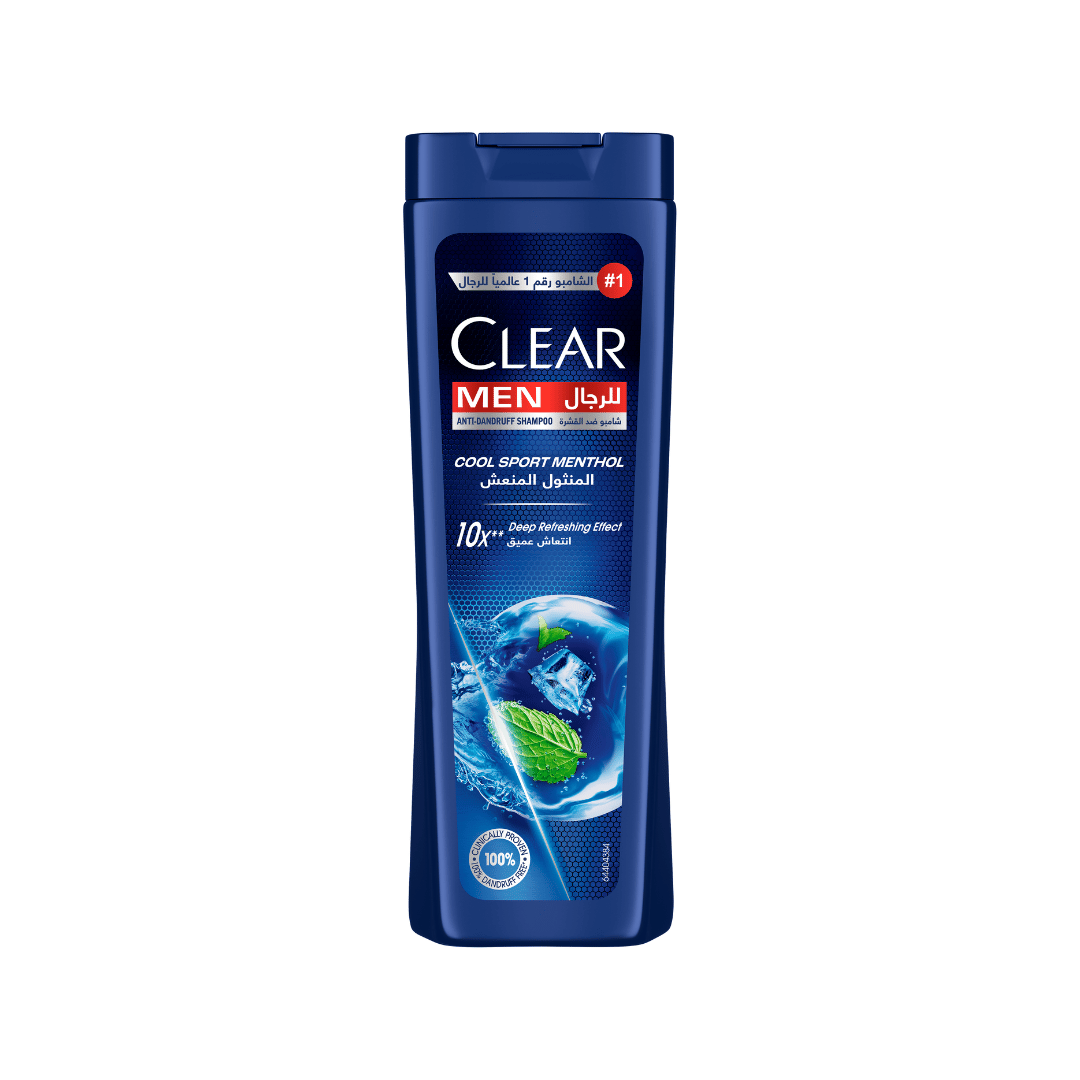 Clear Anti-Dandruff Men Shampoo Cool Sport Menthol 360ml