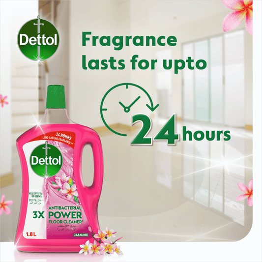 Dettol 4in1 Antibacterial Jasmine Floor Cleaner 1.8L