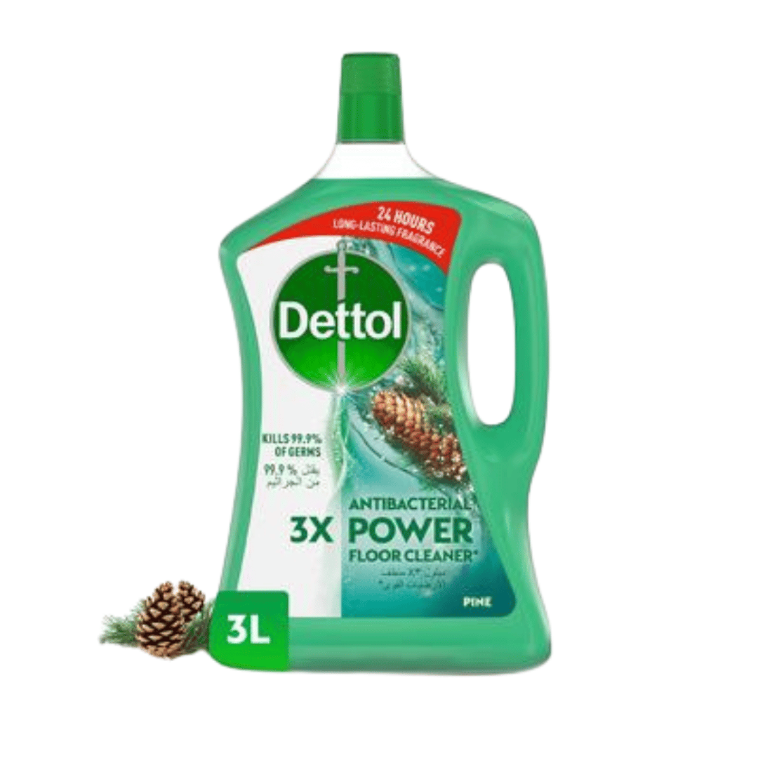 Dettol 4in1 Antibacterial Pine Floor Cleaner 3L