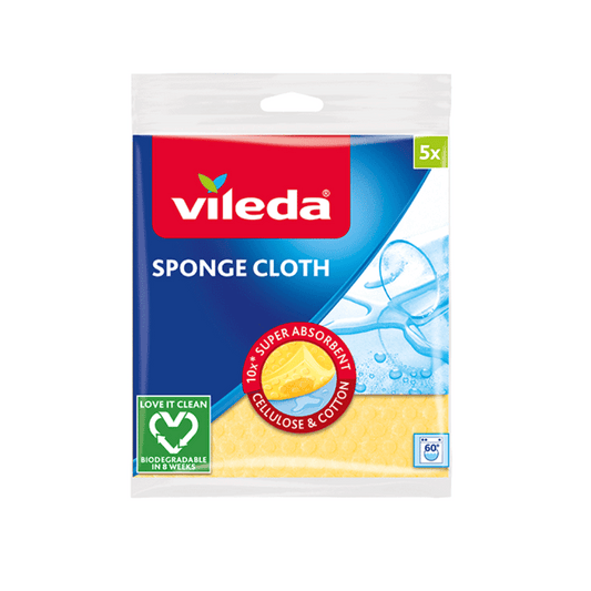 Vileda Sponge Cloth 5pcs, Special price