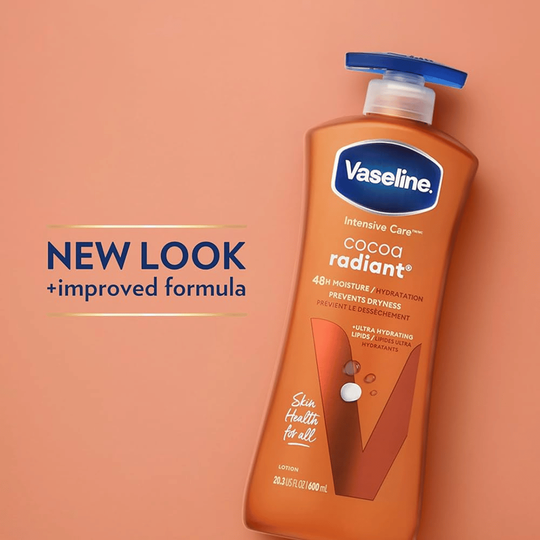 Vaseline  Intensive Care Cocoa Glow Body Lotion 400ml