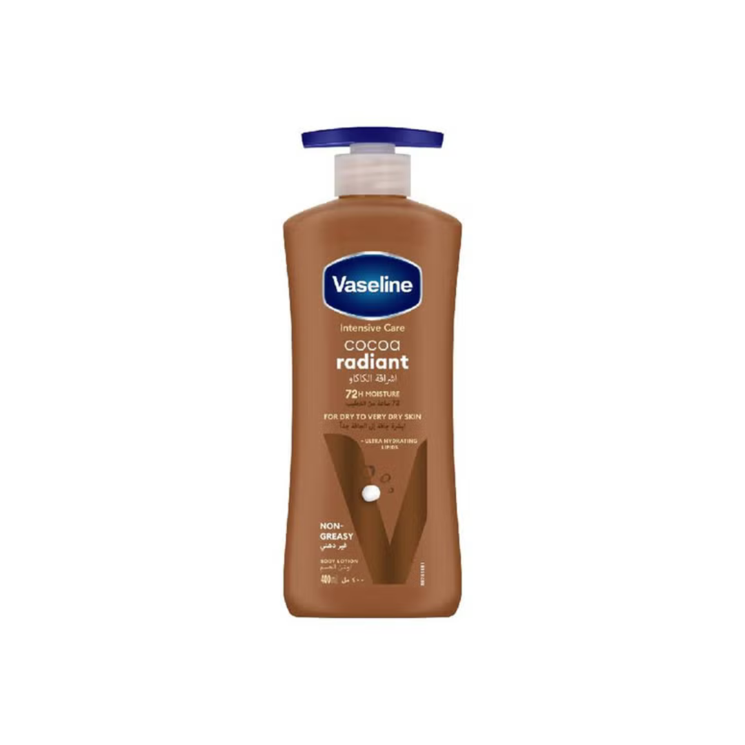 Vaseline  Intensive Care Cocoa Radiant Body Lotion 400ml
