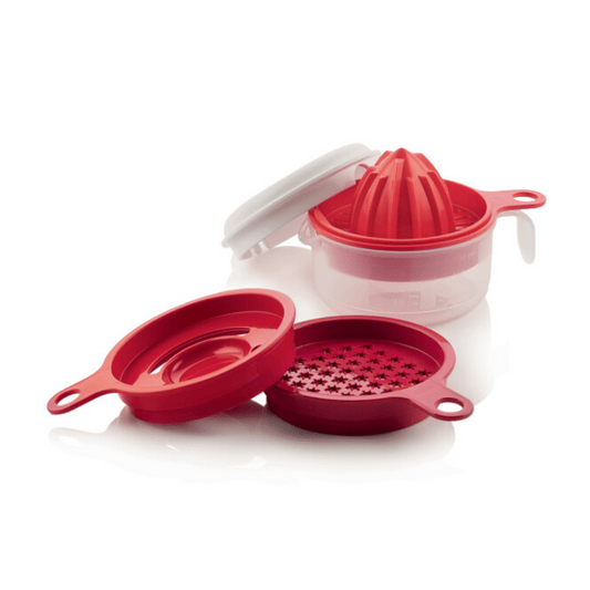 Tupperware Cooks Maid lip chil Juicer, Grater and Egg Separator