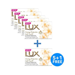 Lux Bar Soap Creamy Perfection 2N1 115g 5+1 Free