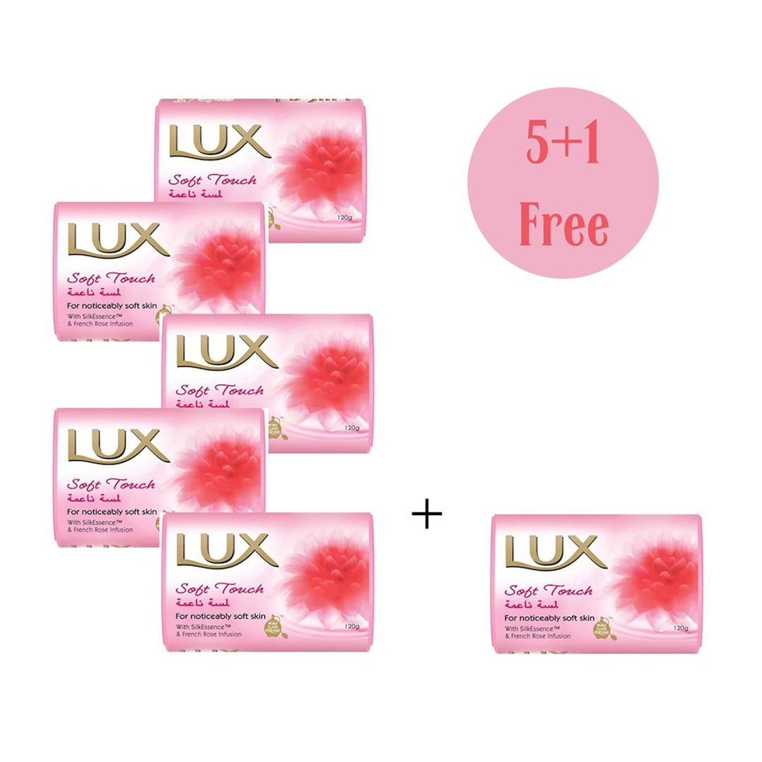 Lux Bar Soft Touch 85G 5+1 Free