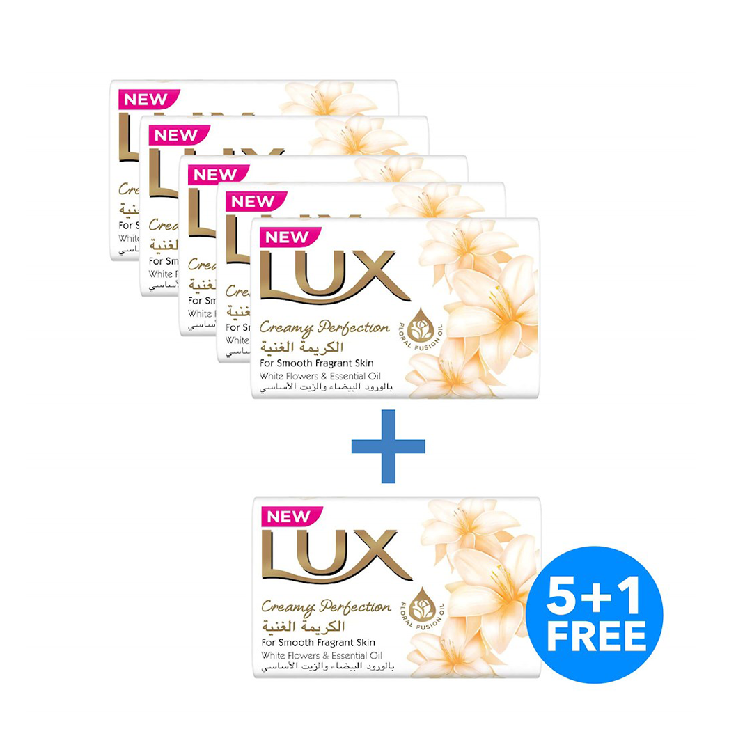 Lux Bar Creamy Perfection 85g 5+1 Free