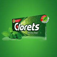Clorets Gum Original 14g, 10s