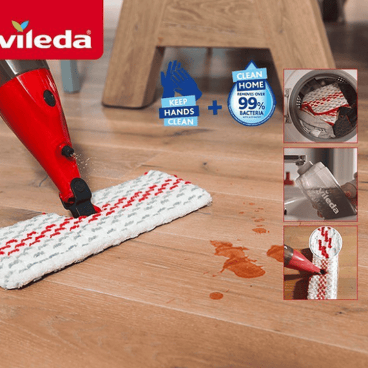 Vileda 1-2 Spray Max Floor Mop & refillable bottle