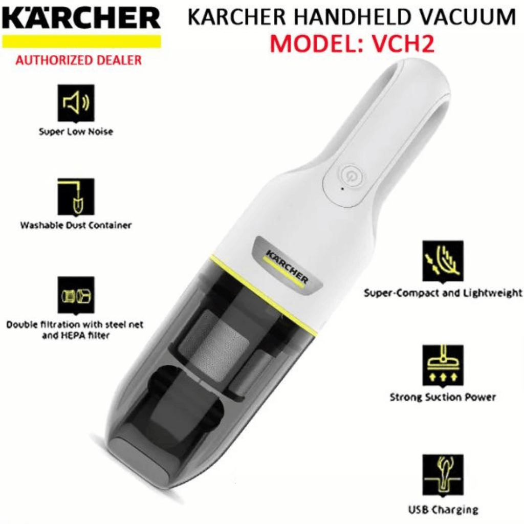 Fattal Online Buy Karcher Battery Powered Hand Vacuum Cleaner VCH 2 in Lebanon