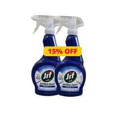 Jif Ultra Fast Bathroom Spray 500ml x2 15%OFF