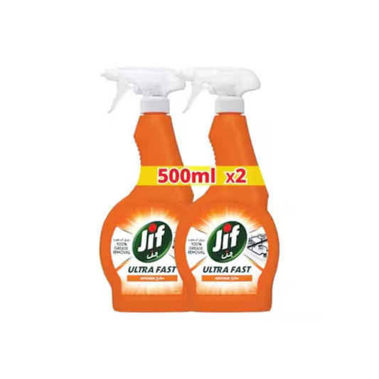 Jif Ultra Fast Kitchen Spray 500ml x2 15%OFF