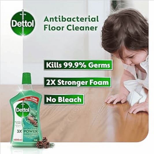 Dettol 4in1 Antibacterial Floor Cleaner Pine 900ml