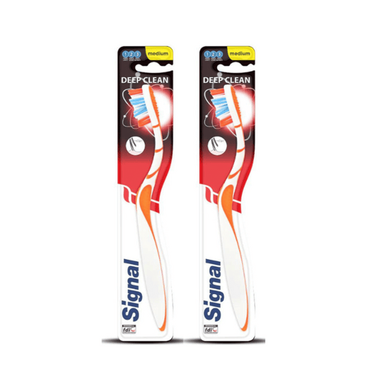 Signal Toothbrush Deep Clean Medium 1+1 Free