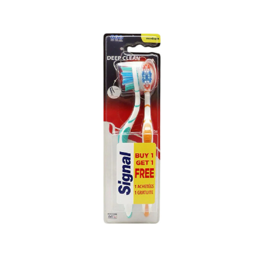 Signal Toothbrush Deep Clean Medium 1+1 Free