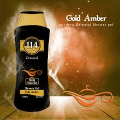 Amatoury Body Wash Oriental Gold Amber 650ml