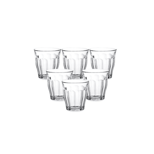 Duralex Set Of 6 Clear Tumbler 9cl 1023A