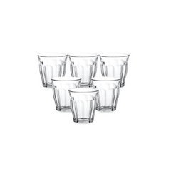 Duralex Set Of 6 Clear Tumbler 13cl