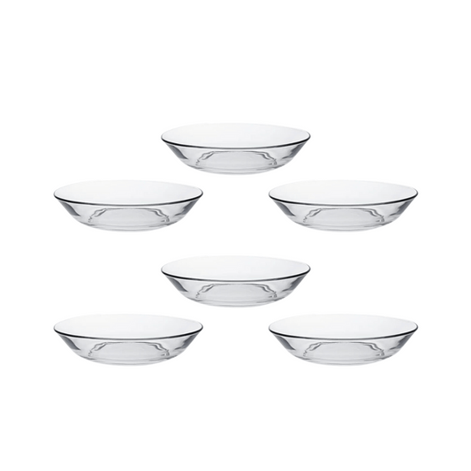 Duralex Set Of 6 Clear Calotte Plate 17,5 cm - DRL 3015AF06A1111 6143