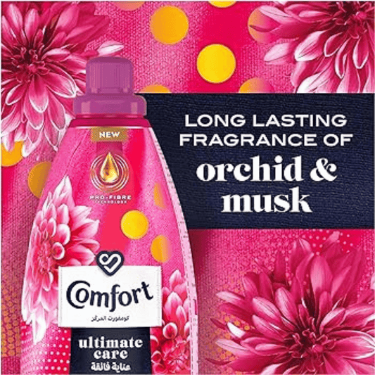 Comfort Concentrate Fabric Softener Orchid & Musk, 1.5L