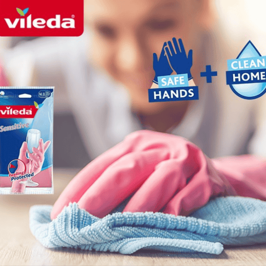Vileda Sensitive Gloves M, Offer maximum sensitivity