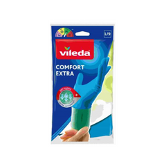 Vileda Gloves Comfort Extra Absorbent, Large