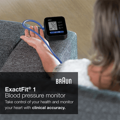 Braun ExactFit1 Blood Pressure Monitor, BUA5000 EUV1